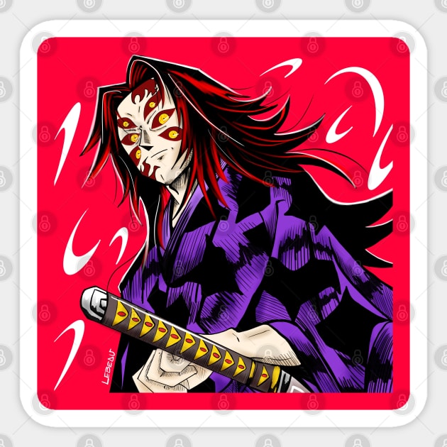 Kokushibou the best demon of the moon Sticker by jorge_lebeau